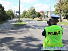 Policja Wrocław - akcja ?Kaskadowy pomiar prędkości?