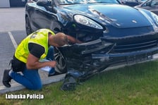 Kradzież luksusowego porsche nie udała się.  Złodziej z Wrocławia trafił w ręce policji