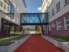 Budynek sportowy Liceum Ogólnokształcącym nr XIII im. Aleksandra Fredry gotowy na nowy rok szkolny