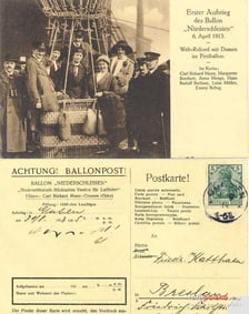Lądowisko dla balonów w przedwojennym Wrocławiu