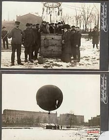 Lądowisko dla balonów w przedwojennym Wrocławiu