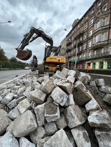 Zakres prac obejmuje ulicę Pomorską i zachodnią część pl. Staszica