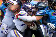 W ostatnim meczu sezonu zasadniczego Panthers Wrocław ograli Vienna Vikings 42:6