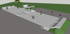 Tak będzie wyglądał nowy skatepark na Sołtysowicach