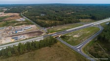 Prace na odcinku autostrady A18 od węzła Żary Zachód do węzła Iłowa dobiegły końca