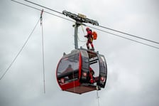 Ćwiczenia straży pożarnej we Wrocławiu ODRA 2022