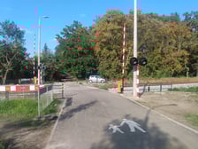 Nowe przejście przez tory dla pieszych i rowerzystów na ul Agrestowej