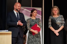 Nauczyciele podczas obchodów Dnia Edukacji Narodowej we Wrocławiu