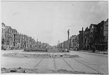 Zniszczony podczas wojny Wrocław, 1946