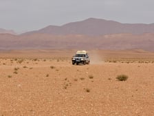 Na zdjęciu kolejny etap rajdu Budapeszt - Bamako