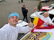 Na zdjęciu kolejny etap rajdu Budapeszt - Bamako