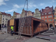 Budowa Jarmarku Bożonarodzeniowego 2022