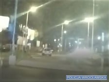 Zdjęcia z policyjnego pościgu za piratem drogowym z Wrocławia
