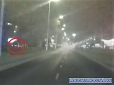 Zdjęcia z policyjnego pościgu za piratem drogowym z Wrocławia