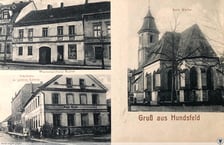 Psie Pole w latach 1910-1915, pocztówka