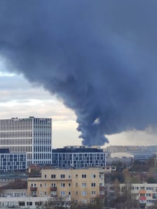 pożar Nowy Dwór