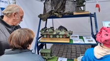 Pokaz sprzętu wojskowego 11 listopada na wrocławskim Rynku