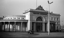 Wrocław w latach 60. XX w. Dworzec Świebodzki 1961