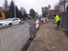 Przebudowa skrzyżowania na Ołtaszynie
