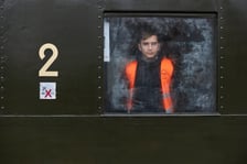 Zabytkowy pociąg retro we Wrocławiu