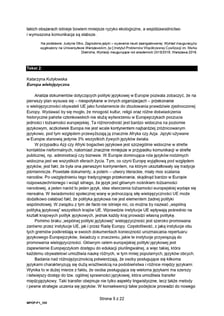 Arkusz z próbnej matury z języka polskiego, 2023