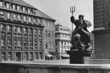 Neptun w Gliwicach na zdjęciu z 1940 roku