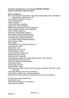 Matura próbna z polskiego 2023 rozszerzona - arkusz