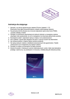 Matura próbna 2023 z matematyki z CKE - poziom rozszerzony ARKUSZ