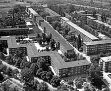 Wrocław z lotu ptaka, 1983