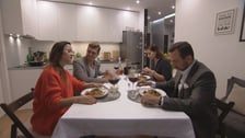 Na zdjęciu widać uczestników programu TVN "Ugotowani"
