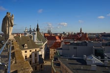 Widok na Wrocław z Wieży Matematycznej