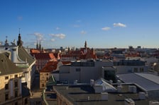 Widok na Wrocław z Wieży Matematycznej