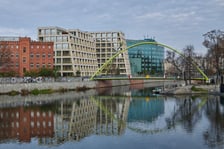 Nowe budynki mieszkalne przy Drobnera we Wrocławiu