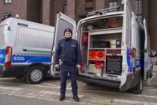 <p>Na zdjęciu nowe pojazdy, kt&oacute;re będą wykorzystywane przez policjant&oacute;w z Dolnego Śląska</p>