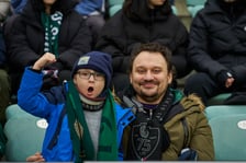 Zdjęcia z sobotniego (11 lutego) meczu Śląska Wrocław z Koroną Kielce na stadionie na Pilczycach