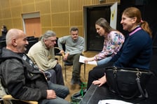 <p>Na zdjęci: warsztaty ,,Jak poskromić cyberprzemoc''</p>