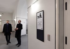 Uroczystość otwarcia po remoncie budynku dawnego szpitala według projektu Maxa Berga, obecnie siedziby Wydziału Matematyki PWr