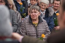<p>Mieszkanki schroniska podczas uroczystości&nbsp;</p>