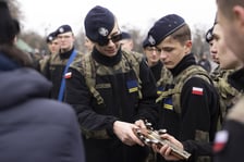 <p>Każdy eksponat można było dotknąć</p>