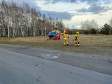 Wypadek między Chrząstawą a Nadolicami 10.03.23