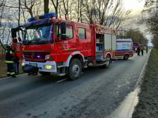 Wypadek między Chrząstawą a Nadolicami 10.03.23
