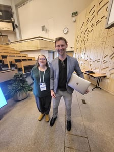 Dominika Pilak-Zadworna,  nauczycielka fizyki i matematyki z Wrocławia, odwiedziła Europejską Organizację Badań Jądrowych CERN w Genewie