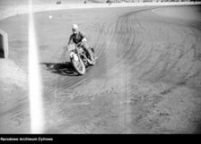 Zawody motocyklowe na Stadionie Olimpijskim, lata 1948-1953.