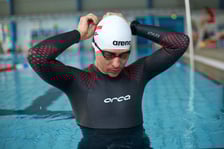 Trening Adriana Kostery w Aquaparku Wrocław