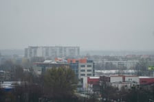 Psie Pole z lotu ptaka