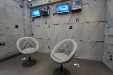 Sala terapii wirtualnej rzeczywistości w Dolnośląskim Centrum Zdrowia Psychicznego we Wrocławiu
