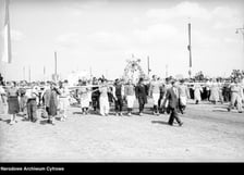 Dożynki na Psim Polu we Wrocławiu, 11 września 1949.