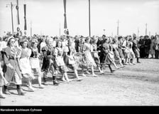 Dożynki na Psim Polu we Wrocławiu, 11 września 1949.