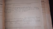 <p>Dokument z archiwum dawnej kliniki ginekologicznej</p>