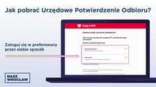 Wybierz sposób logowania, który Ci najbardziej odpowiada (np. przez login.gov.pl).